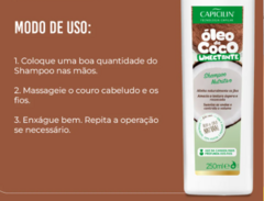 SHAMPOO CAPICILIN OLEO DE COCO UMECTANTE 250ML na internet