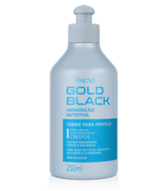 Creme para Pentear Amend Gold Black Hidratação Nutritiva