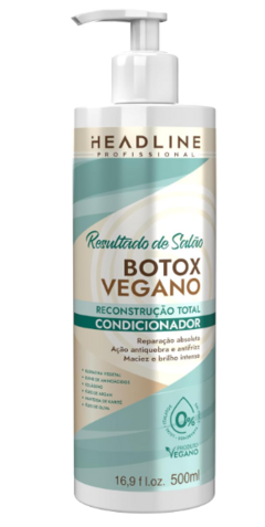 CONDICIONADOR HEADLINE BOTOX VEGANO 500ML
