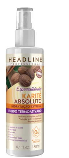 FLUIDO HEADLINE KARITE ABSOLUTO 180ML - comprar online