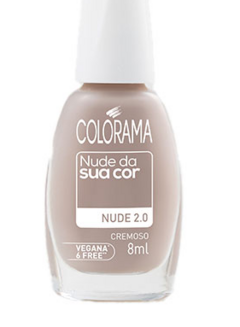 ESMALTE COLORAMA COLECAO NUDE 2.0 8ML