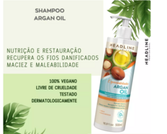 SHAMPOO HEADLINE ARGAN OIL 500ML - comprar online