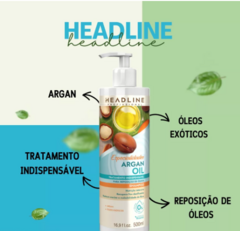 SHAMPOO HEADLINE ARGAN OIL 500ML na internet