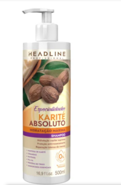 SHAMPOO HEADLINE KARITE ABSOLUTO 500ML