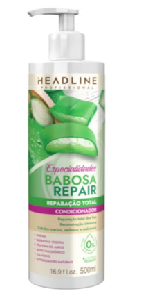 CONDICIONADOR HEADLINE BABOSA REPAIR 500ML
