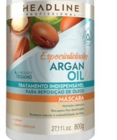 MASCARA HEADLINE ARGAN OIL 800G - comprar online