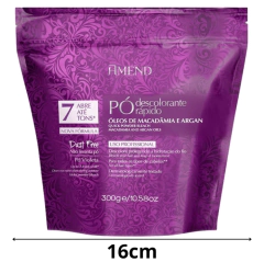 DESCOLORANTE AMEND OLEOS MACADAMIA ARGAN 300G - comprar online