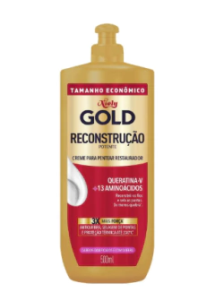 CREME DE PENTEAR NIELY GOLD RECONSTRUCAO 500ML 