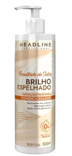 CONDICIONADOR HEADLINE BRILHO ESPELHADO 500ML