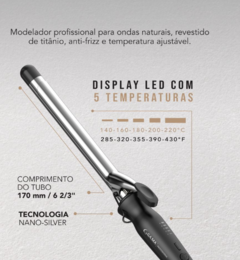 MODELADOR GAMA SALON CURL 19MM BIVOLT