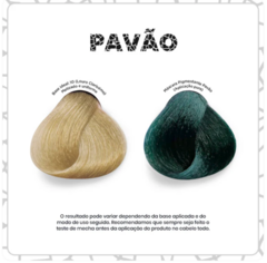 MASCARA PIGMENTANTE KAMALEAO PAVAO 150ML - Bazar do Cabeleireiro | Produtos de Perfumaria para uso profissional e domestico. Melhor loja de perfumaria de Recife e Regiao metropolitana