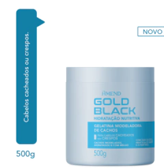GELATINA AMEND GOLD BLACK MODELADOR 500G