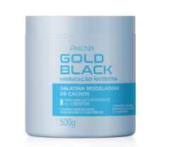 GELATINA AMEND GOLD BLACK MODELADOR 500G - loja online