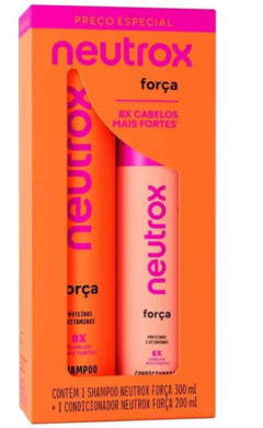 KIT NEUTROX SHAMPOO E CONDICIONADOR FORCA 300/200ML