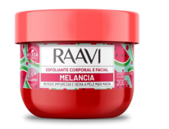 ESFOLIANTE CORPORAL E FACIAL RAAVI MELANCIA 200G