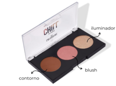 PALETA CATHARINE HILL SCULPT TRIO COR 2 - Bazar do Cabeleireiro | Produtos de Perfumaria para uso profissional e domestico. Melhor loja de perfumaria de Recife e Regiao metropolitana