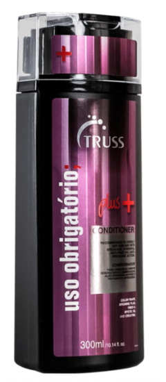 CONDICIONADOR TRUSS USO OBRIGATORIO PLUS 300ML - Bazar do Cabeleireiro | Produtos de Perfumaria para uso profissional e domestico. Melhor loja de perfumaria de Recife e Regiao metropolitana