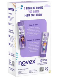 KIT NOVEX SHAMPOO E CONDICIONADOR LISO LISINHO 300ML - Bazar do Cabeleireiro | Produtos de Perfumaria para uso profissional e domestico. Melhor loja de perfumaria de Recife e Regiao metropolitana