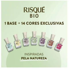 ESMALTE RISQUE BIO ORQUIDEA ROSA 9ML - Bazar do Cabeleireiro | Produtos de Perfumaria para uso profissional e domestico. Melhor loja de perfumaria de Recife e Regiao metropolitana