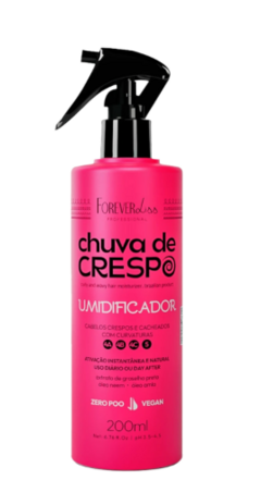 UMIDIFICADOR FOREVER LISS CHUVA DE CRESPO 200ML
