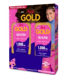 KIT NIELY GOLD SHAMPOO E CONDICIONADOR SALVA FIOS