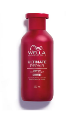 SHAMPOO WELLA ULTIMATE REPAIR 250ML - Bazar do Cabeleireiro | Produtos de Perfumaria para uso profissional e domestico. Melhor loja de perfumaria de Recife e Regiao metropolitana