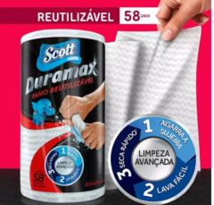 TOALHA DESCARTAVEL REUTILIZAVEL DURAMAX COM 58 UNIDADES - Bazar do Cabeleireiro | Produtos de Perfumaria para uso profissional e domestico. Melhor loja de perfumaria de Recife e Regiao metropolitana