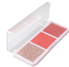 TRIO BLUSH ILUMINADOR RUBY ROSE HBF5833 B10 - Bazar do Cabeleireiro | Produtos de Perfumaria para uso profissional e domestico. Melhor loja de perfumaria de Recife e Regiao metropolitana