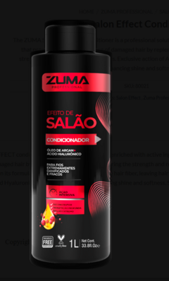 CONDICIONADOR ZUMA EFEITO DE SALAO 1L