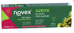 RECARGA HIDRATACAO NOVEX AZEITE DE OLIVA 80G - Bazar do Cabeleireiro | Produtos de Perfumaria para uso profissional e domestico. Melhor loja de perfumaria de Recife e Regiao metropolitana