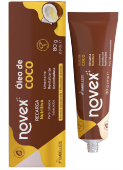 RECARGA NUTRITIVA NOVEX OLEO DE COCO 80G