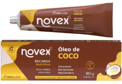 RECARGA NUTRITIVA NOVEX OLEO DE COCO 80G - Bazar do Cabeleireiro | Produtos de Perfumaria para uso profissional e domestico. Melhor loja de perfumaria de Recife e Regiao metropolitana