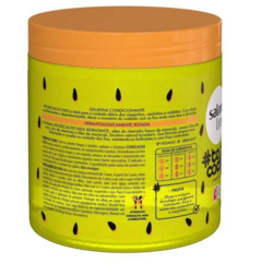 GELATINA SALON LINE KIDS MARACUJA 550G - Bazar do Cabeleireiro | Produtos de Perfumaria para uso profissional e domestico. Melhor loja de perfumaria de Recife e Regiao metropolitana