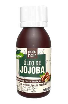 OLEO DE JOJOBA NATUHAIR 60ML - Bazar do Cabeleireiro | Produtos de Perfumaria para uso profissional e domestico. Melhor loja de perfumaria de Recife e Regiao metropolitana