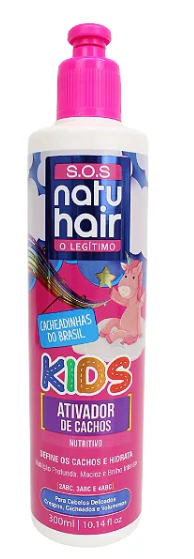 ATIVADOR CACHOS NATUHAIR KIDS 300ML