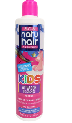 ATIVADOR CACHOS NATUHAIR KIDS 300ML na internet