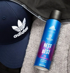 DESODORANTE AEROSOL ADIDAS BEST OF THE BEST 150ML - Bazar do Cabeleireiro | Produtos de Perfumaria para uso profissional e domestico. Melhor loja de perfumaria de Recife e Regiao metropolitana