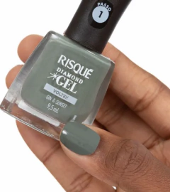 ESMALTE RISQUE DIAMOND GEL GIN E SUNSET 9,5 ML - comprar online