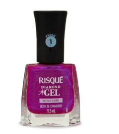 ESMALTE RISQUE DIAMONDGEL LICOR CRANBERRY 9,5 ML