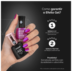 ESMALTE RISQUE DIAMONDGEL LICOR CRANBERRY 9,5 ML