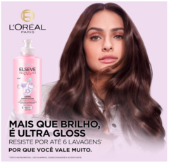 CREME PARA PENTEAR ELSEVE GLYCOLIC GLOSS 250ML - Bazar do Cabeleireiro | Produtos de Perfumaria para uso profissional e domestico. Melhor loja de perfumaria de Recife e Regiao metropolitana