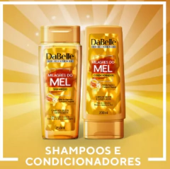 KIT DABELLE SHAMPOO E CONDICIONADOR  MILAGRES DO MEL 450ML