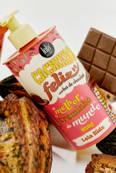 CREME PARA PENTEAR LOLA CACHINHO FELIZ CHOCOLATE 450G - Bazar do Cabeleireiro | Produtos de Perfumaria para uso profissional e domestico. Melhor loja de perfumaria de Recife e Regiao metropolitana