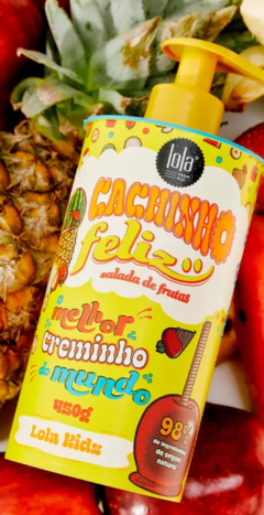 CREME PENTEAR LOLA CACHINHO FELIZ SALADA DE FRUTA 450G - Bazar do Cabeleireiro | Produtos de Perfumaria para uso profissional e domestico. Melhor loja de perfumaria de Recife e Regiao metropolitana
