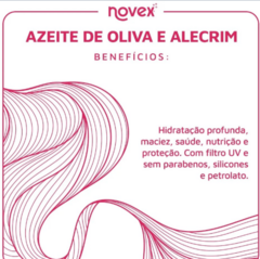 GELATINA NOVEX AZEITE DE OLIVA 1KG - loja online