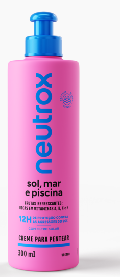 CREME PARA PENTEAR NEUTROX SOL MAR PISCINA 300ML