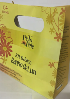 KIT BANHO DE LUA PELO E PELE BASICO SACO na internet