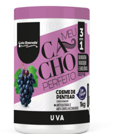 CREME PARA PENTEAR GOTA DOURADA UVA 1KG