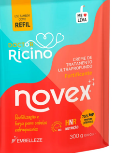 CREME DE TRATAMENTO NOVEX DOCTOR RICINO REFIL 300G na internet