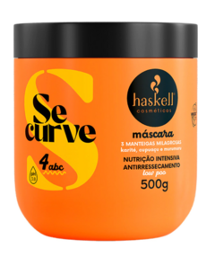 MASCARA CAPILAR HASKELL SE CURVE 3 MANTEIGAS 500G